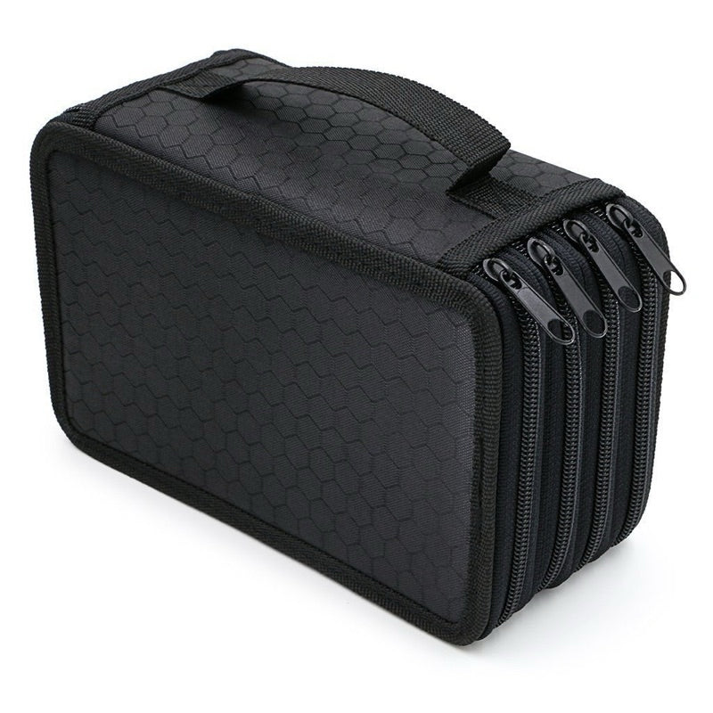 Estojo Escolar/Estojo Box/Estojo De Lápis De Quatro Camadas Com 72 Furos De Cor/Material Escolar/Papela
