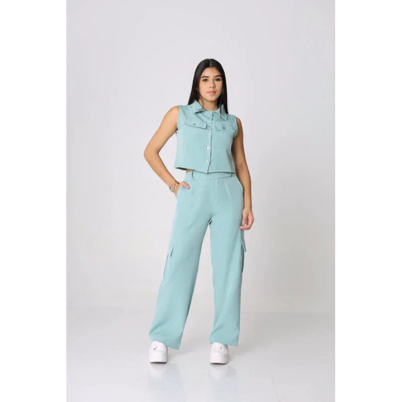 Conjunto Juvenil de Alfaiataria Premium Para meninas de 12, 14 e 16 anos